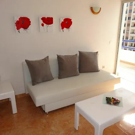 With One Bedroom In Adeje, With Wonderful Sea View, Pool Acc Apartment *